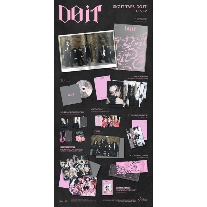 Coffret CD SKZ IT TAPE Do It -It version- Stray Kids