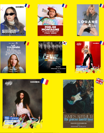 Pop'Hits : fait une sélection de concert pour novembre 2025