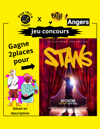 Pop'Hits Angers et Pathé le concours Août 2025