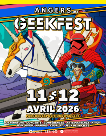 Pop'Hits Angers participe à la Geekfest 2026 !