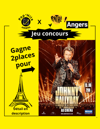 Pop'Hits et Pathé Angers s'associent poru un jeu concours